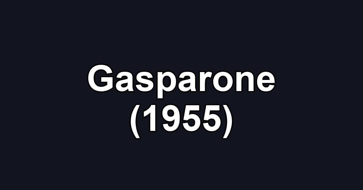 Gasparone (1955)