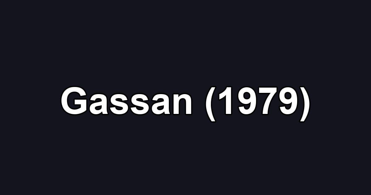 Gassan (1979)