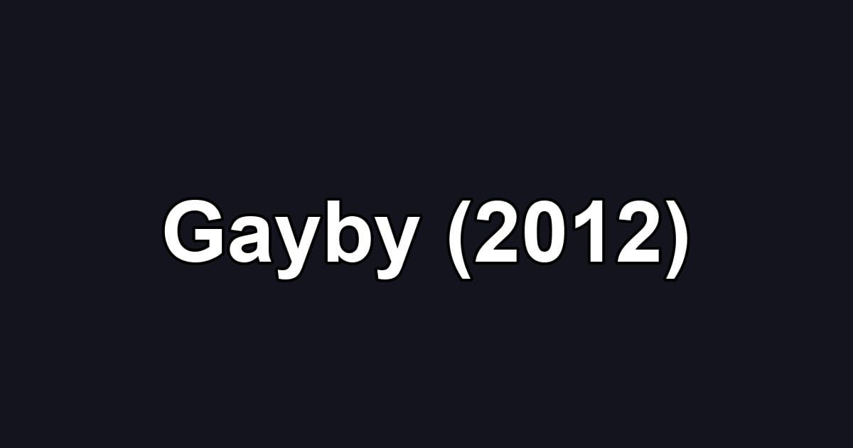 Gayby (2012)