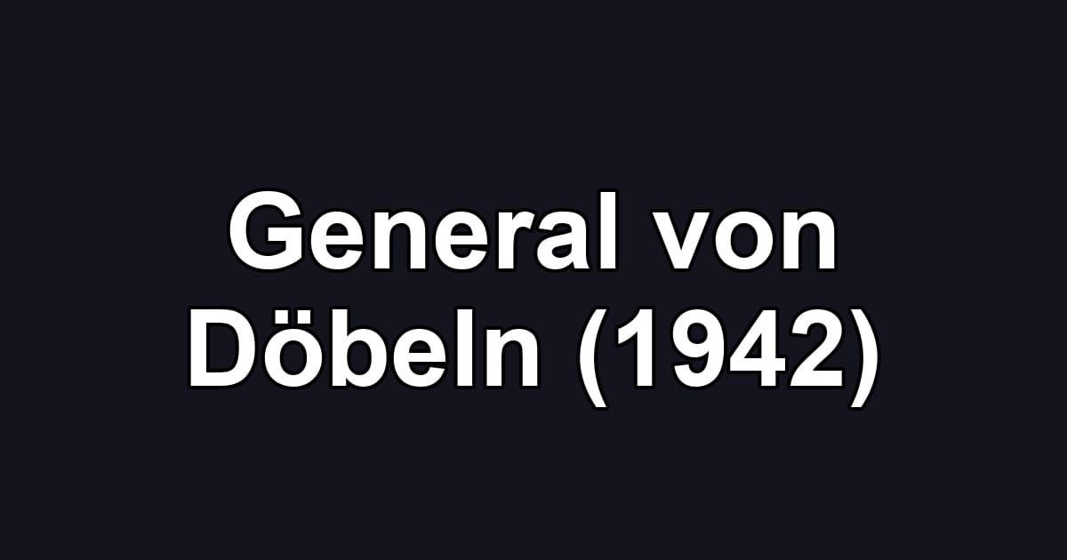 General von Döbeln (1942)