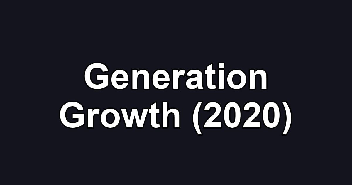 Generation Growth (2020)