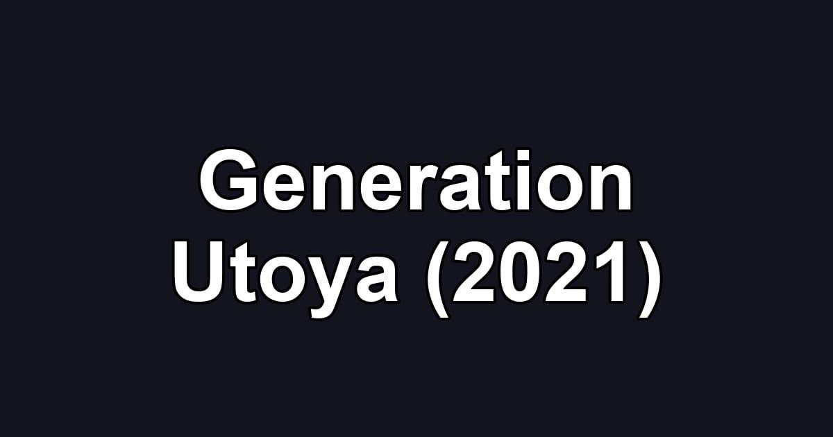 Generation Utoya (2021)