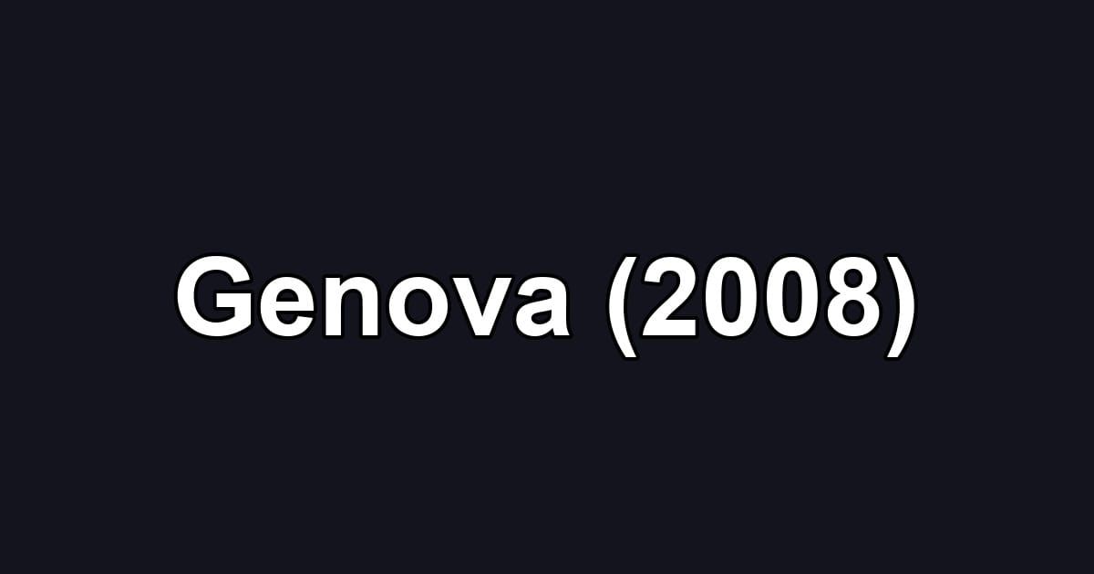 Genova (2008)