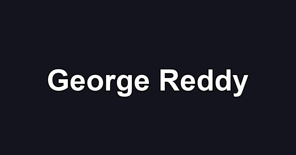 George Reddy