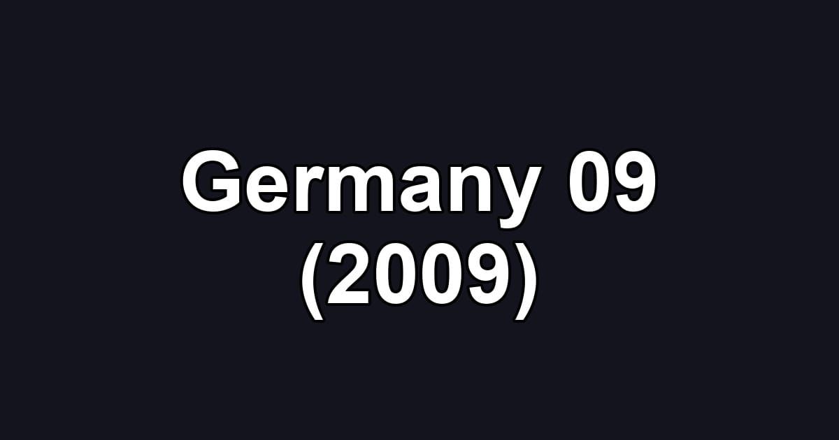 Germany 09 (2009)