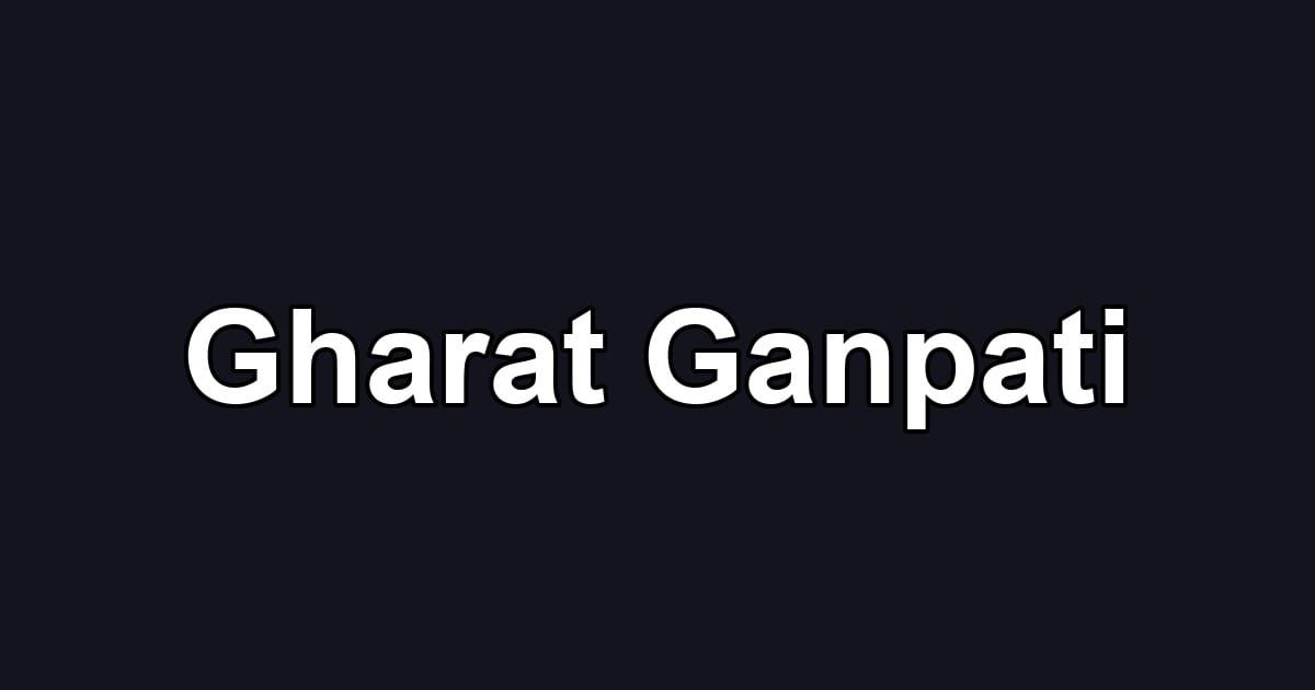 Gharat Ganpati