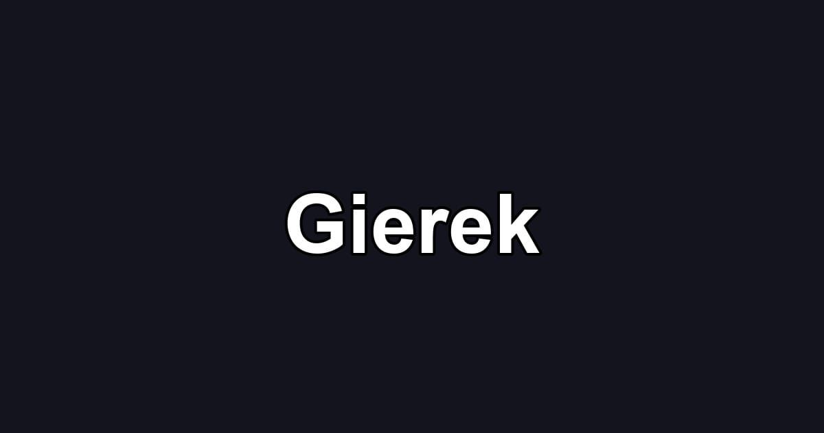 Gierek