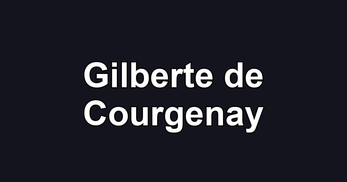 Gilberte de Courgenay