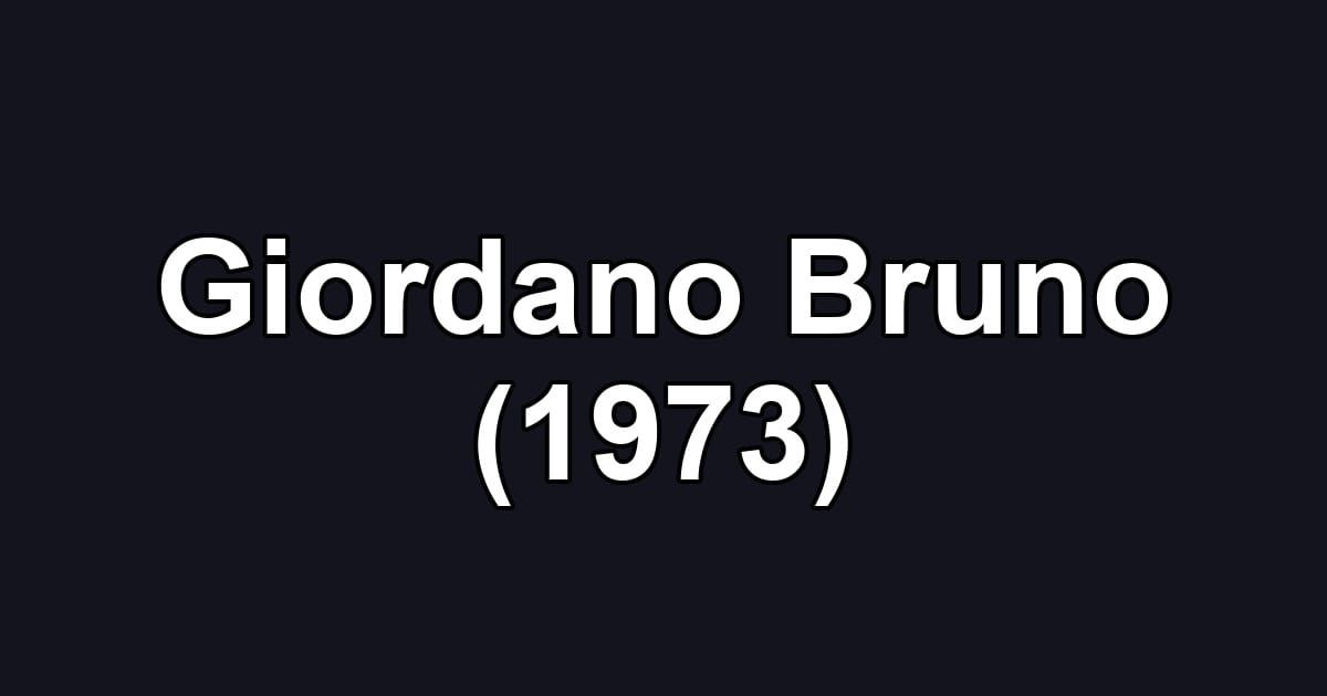 Giordano Bruno (1973)