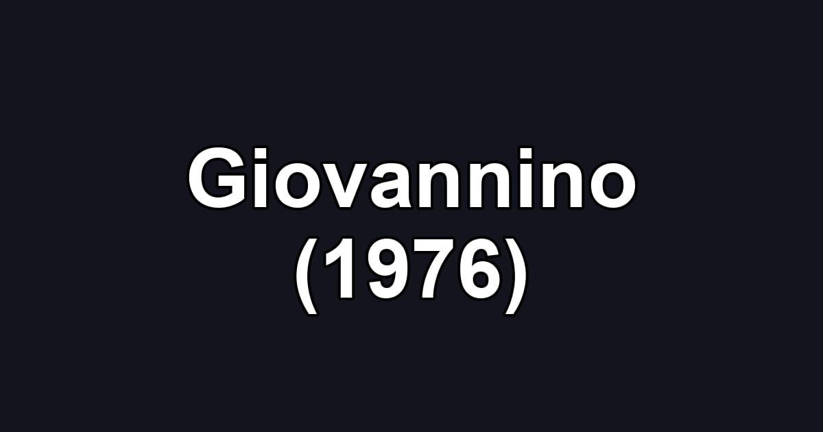 Giovannino (1976)