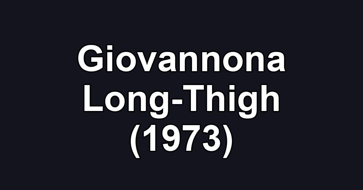 Giovannona Long-Thigh (1973)
