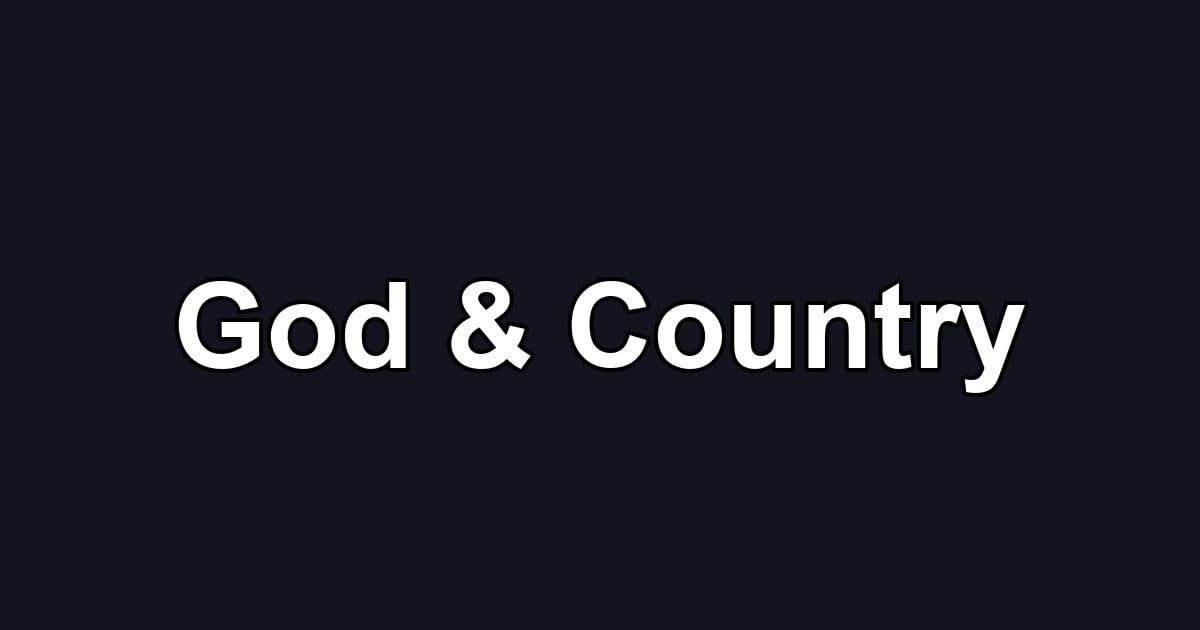 God & Country