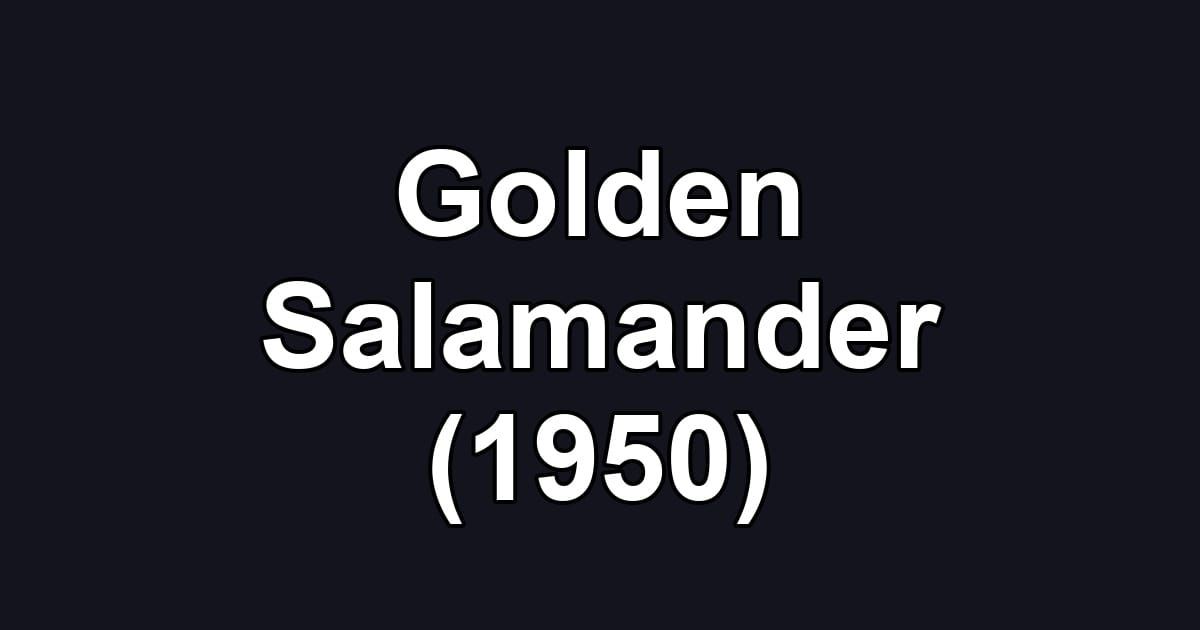 Golden Salamander (1950)