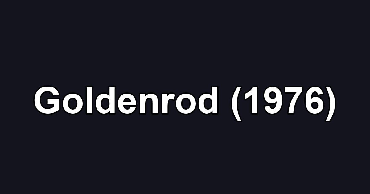 Goldenrod (1976)