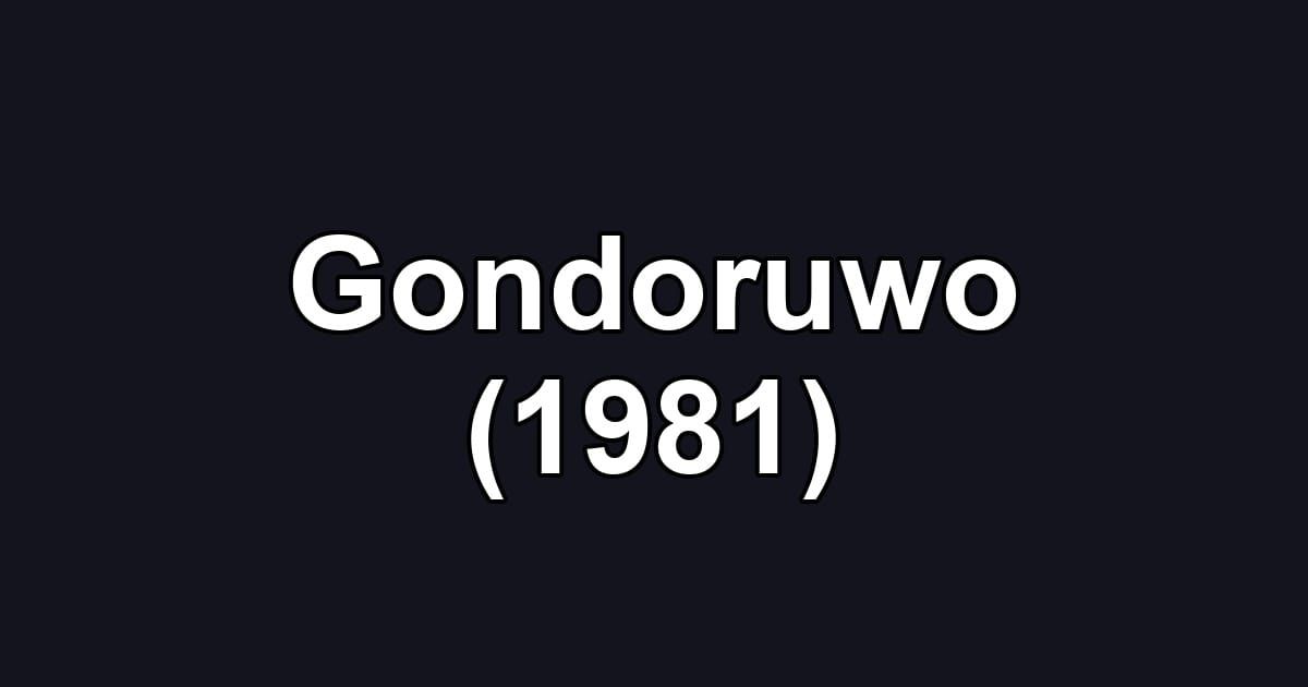 Gondoruwo (1981)