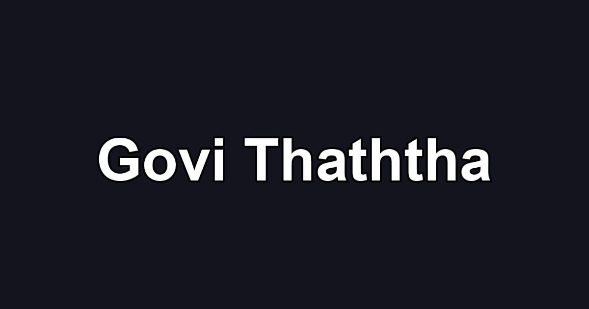 Govi Thaththa