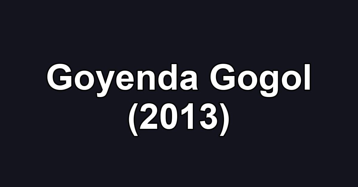 Goyenda Gogol (2013)