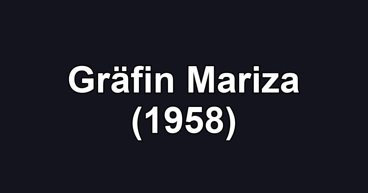Gräfin Mariza (1958)