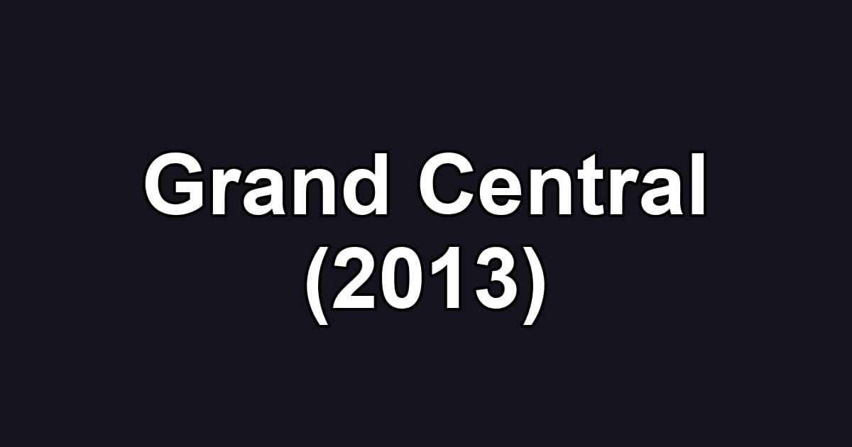Grand Central (2013)