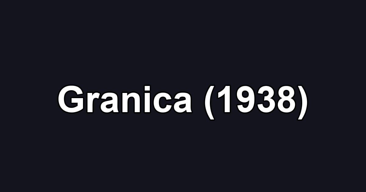 Granica (1938)