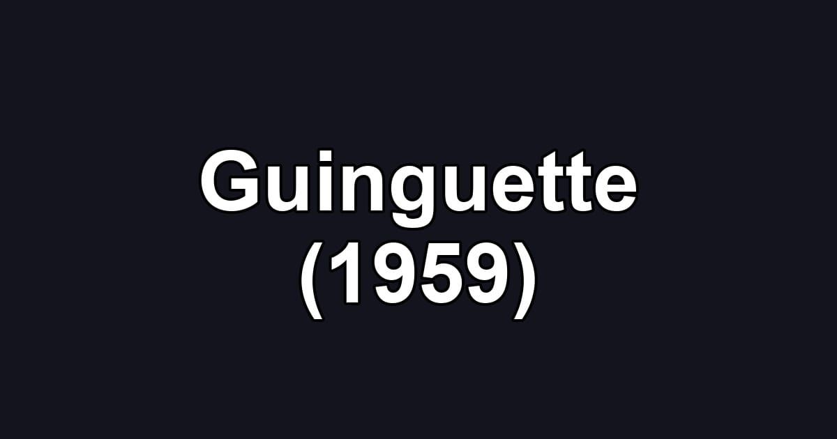 Guinguette (1959)