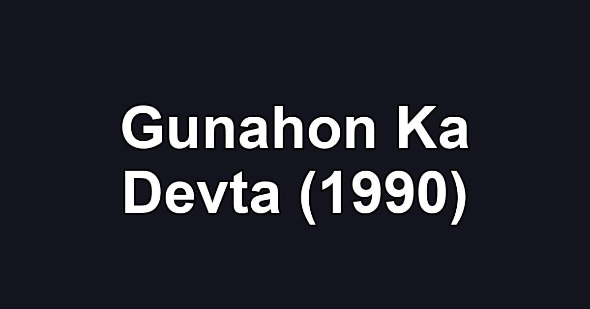 Gunahon Ka Devta (1990)