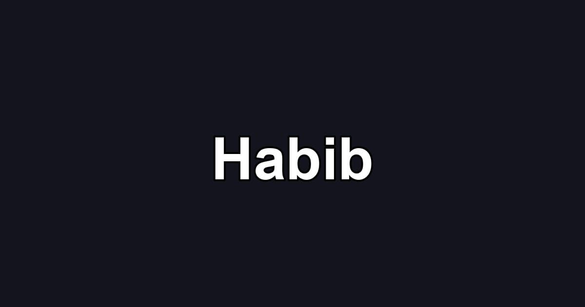 Habib