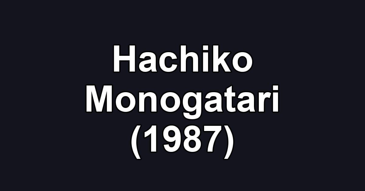 Hachiko Monogatari (1987)