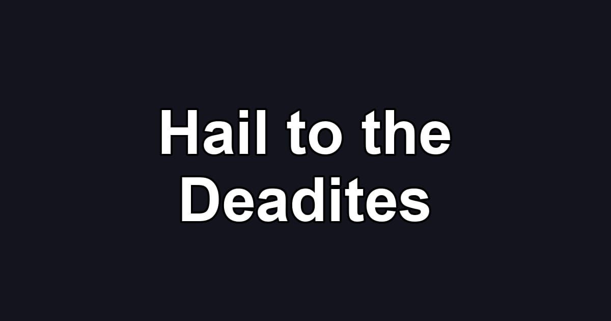 Hail to the Deadites