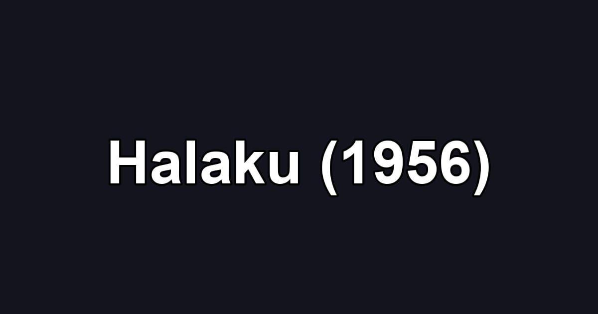 Halaku (1956)