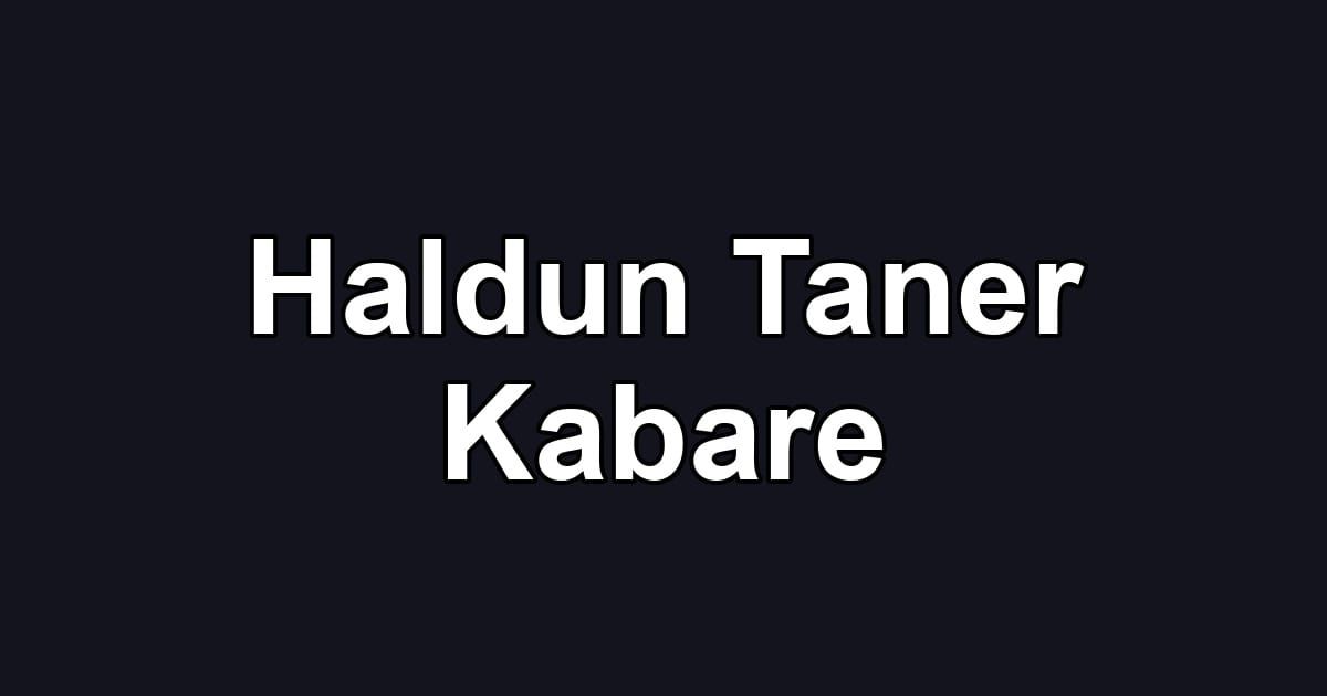 Haldun Taner Kabare