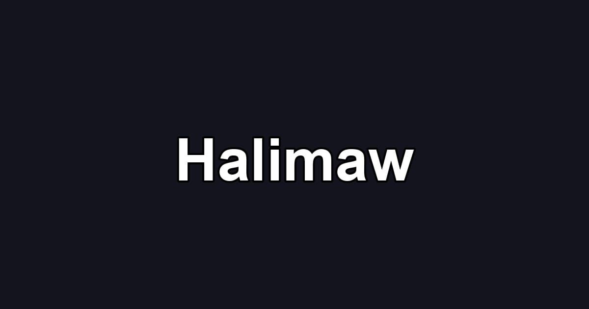 Halimaw