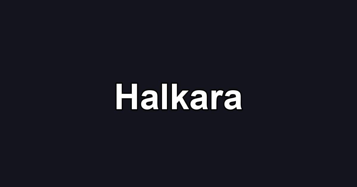 Halkara
