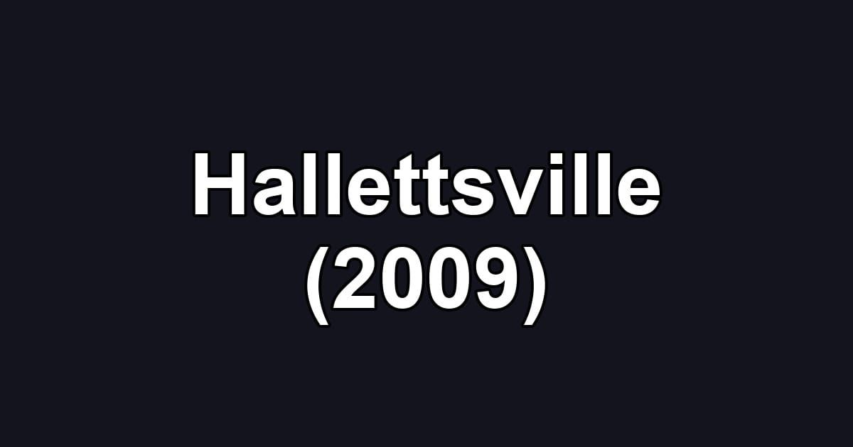 Hallettsville (2009)