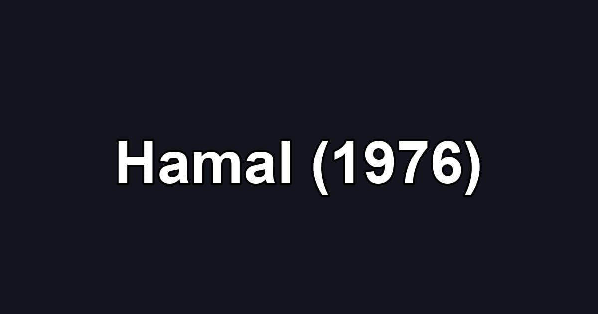 Hamal (1976)