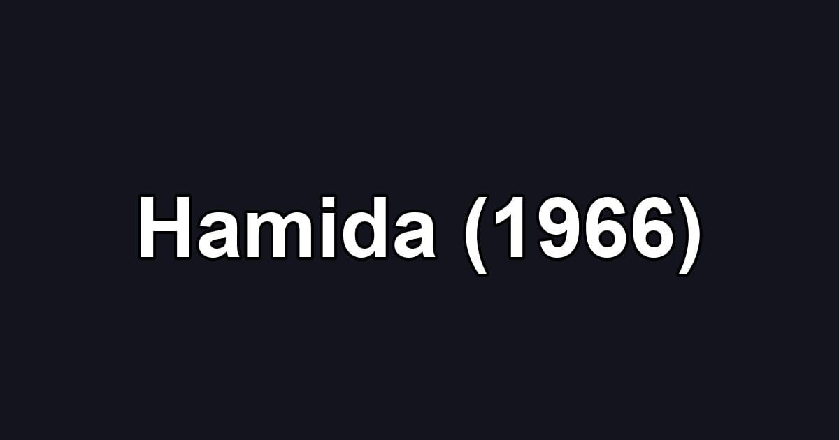 Hamida (1966)