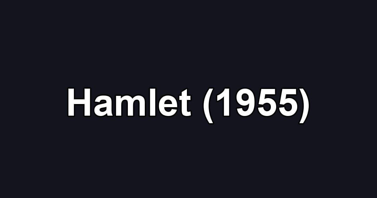 Hamlet (1955)