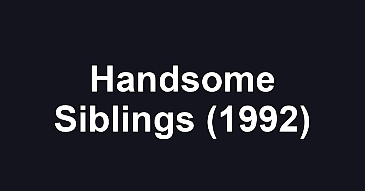 Handsome Siblings (1992)