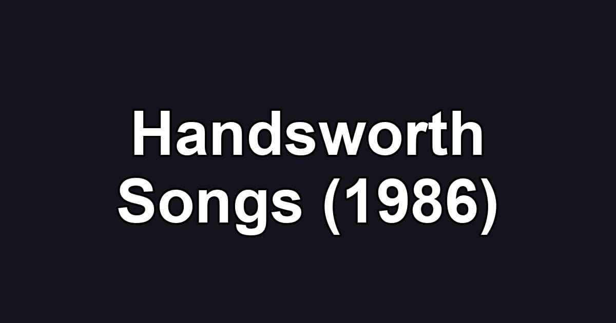 Handsworth Songs (1986)