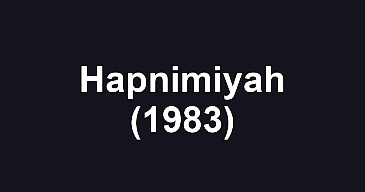 Hapnimiyah (1983)