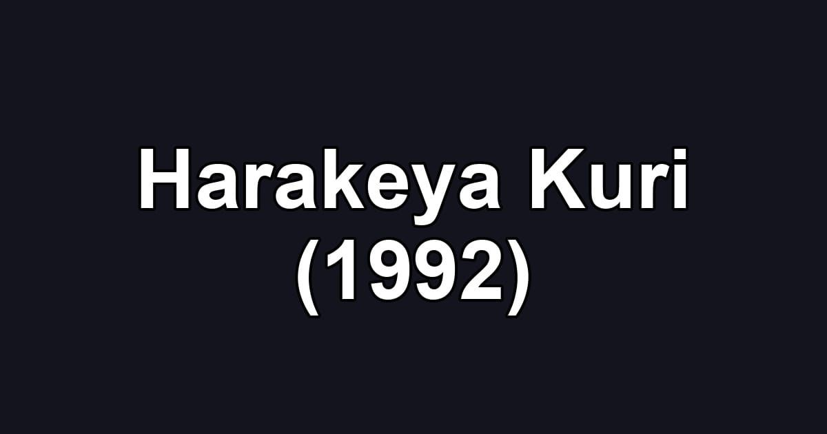 Harakeya Kuri (1992)