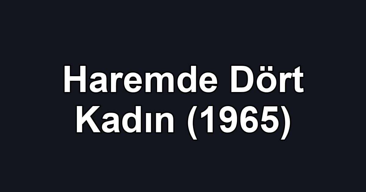 Haremde Dört Kadın (1965)