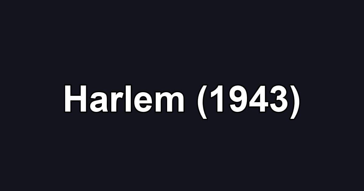 Harlem (1943)