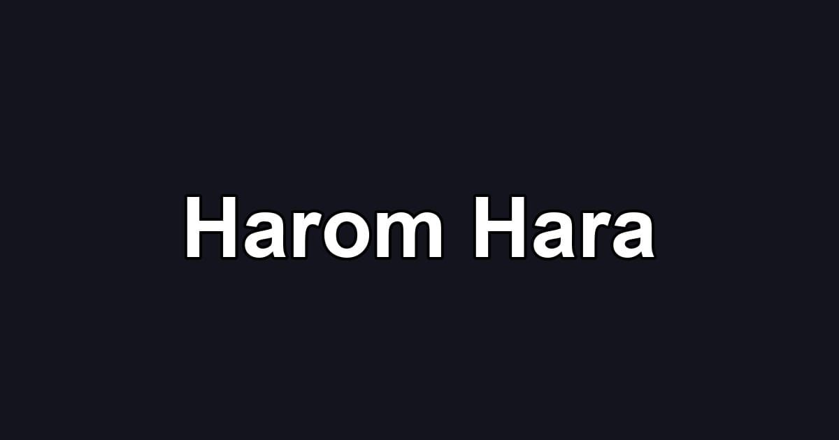 Harom Hara