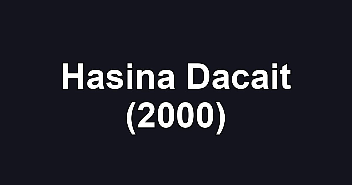 Hasina Dacait (2000)