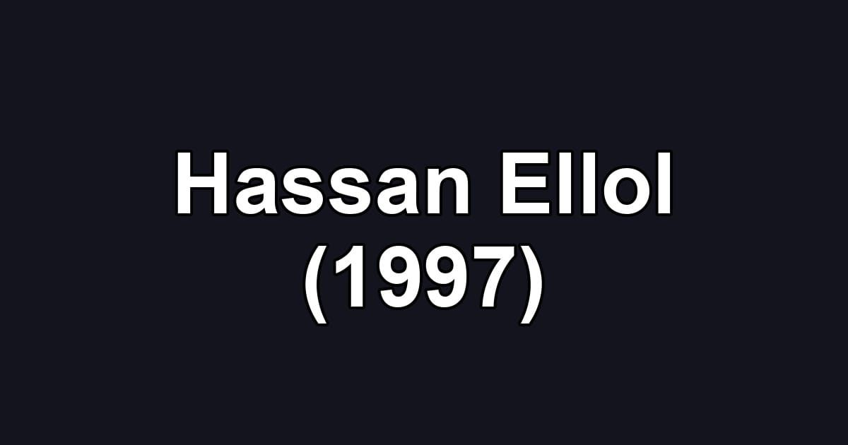 Hassan Ellol (1997)