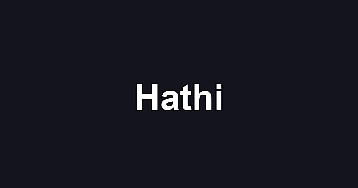 Hathi