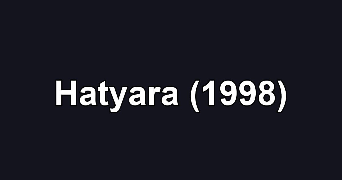 Hatyara (1998)