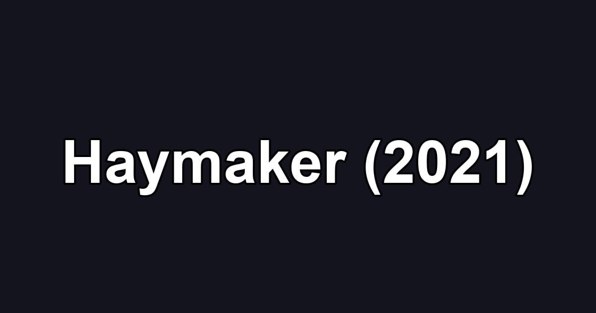Haymaker (2021)