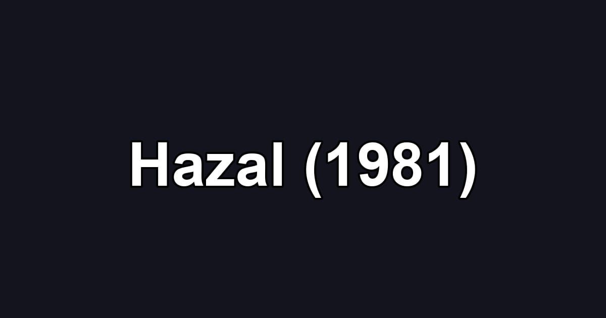 Hazal (1981)